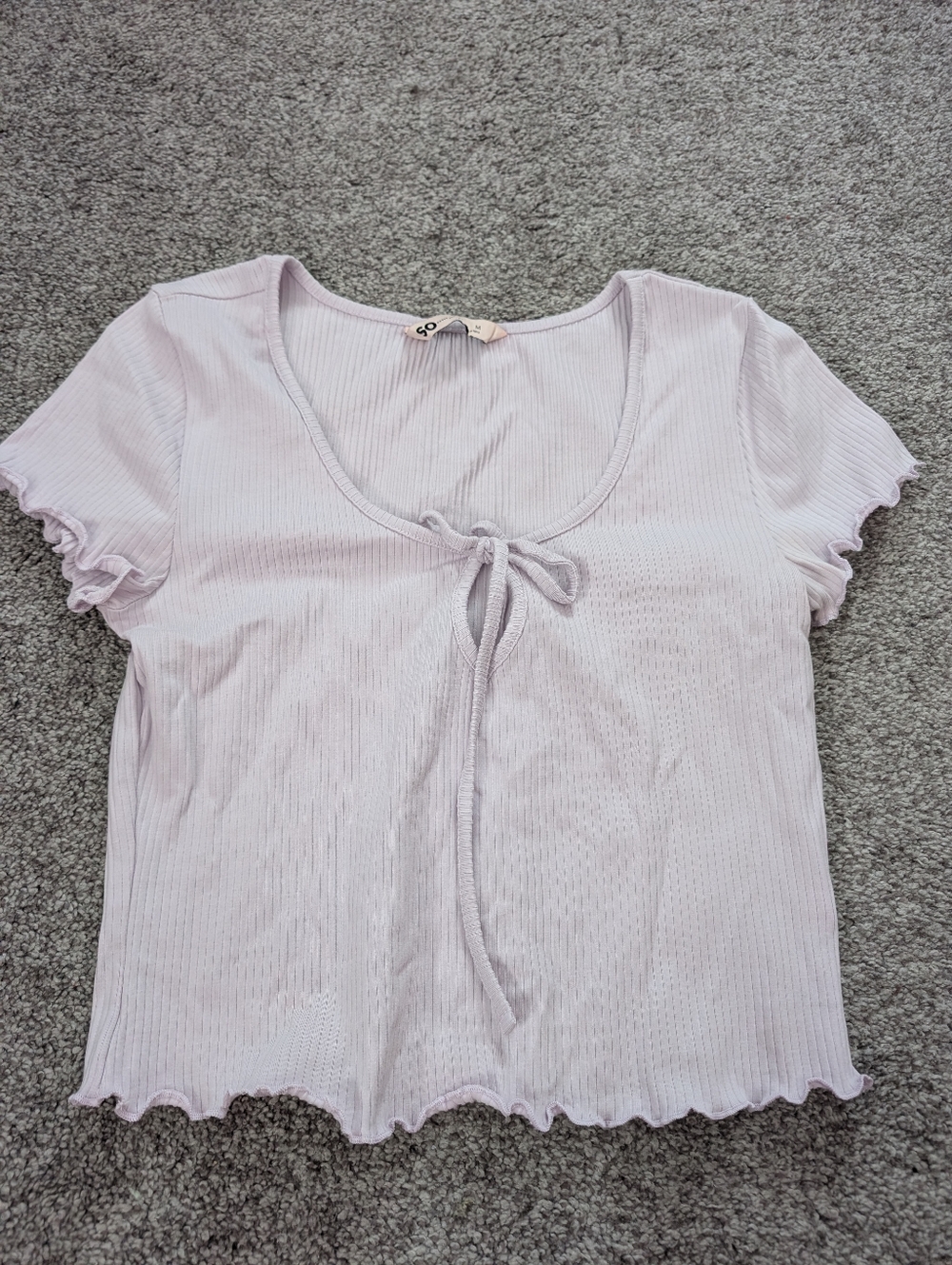 SO Keyhole Cropped Top